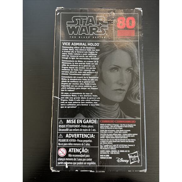 Hasbro Star Wars The Black Series 6-inch Vice Admiral Holdo Action Figure. RARE - Picture 2 of 6